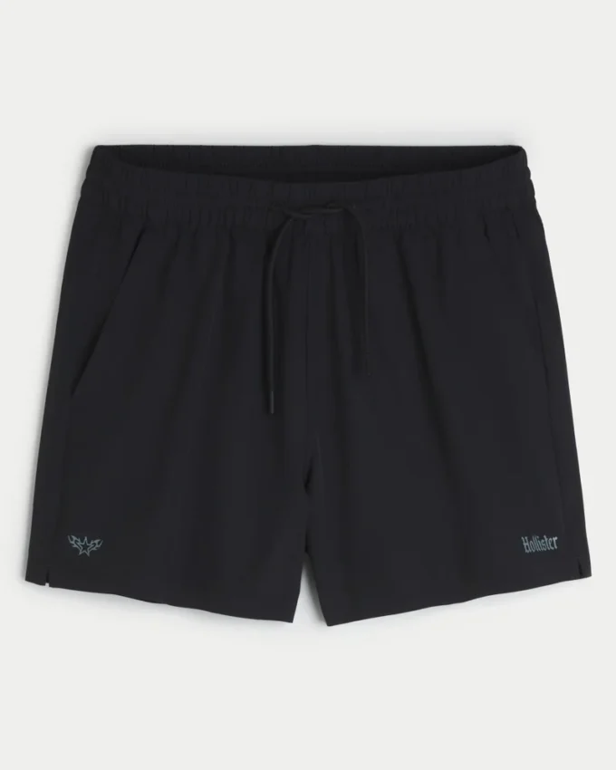 Aktiva shorts med logo, halvlånga Aktiva shorts med logo, halvlånga