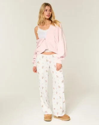 Alltid mysiga boxershorts med vida ben i pointelle