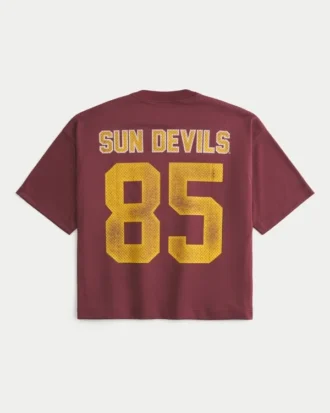 Arizona State University Sun Devils grafisk fotbollströja