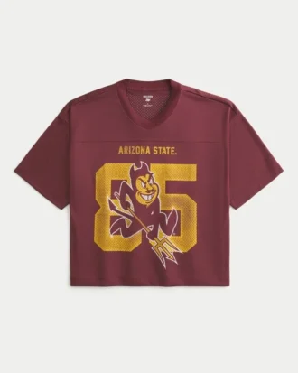 Arizona State University Sun Devils grafisk fotbollströja