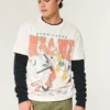 Avslappnad Disney Miami Hurricanes-T-shirt med tryck