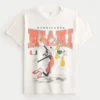Avslappnad Disney Miami Hurricanes-T-shirt med tryck