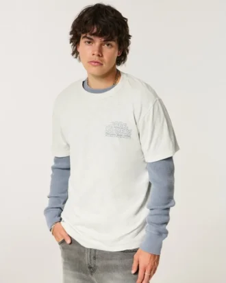 Avslappnad Freeloaders Moving Company-T-shirt med tryck