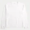 Avslappnad långärmad T-shirt i bomull