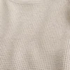 Avslappnad långärmad termisk T-shirt med rund halsringning