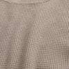 Avslappnad långärmad termisk T-shirt med rund halsringning