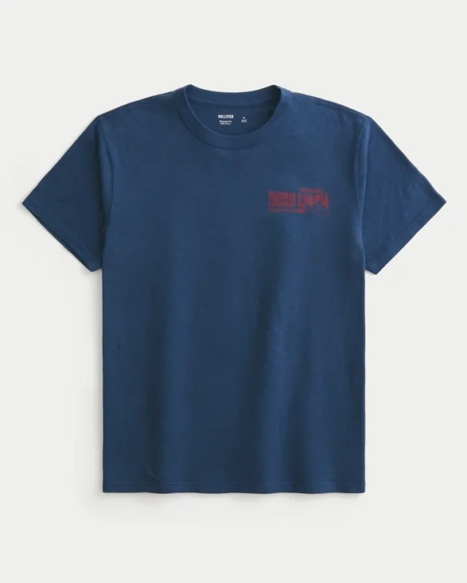 Avslappnad Manhattan Noise Control Graphic Tee Avslappnad Manhattan Noise Control Graphic Tee