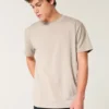 Avslappnad stretch-T-shirt