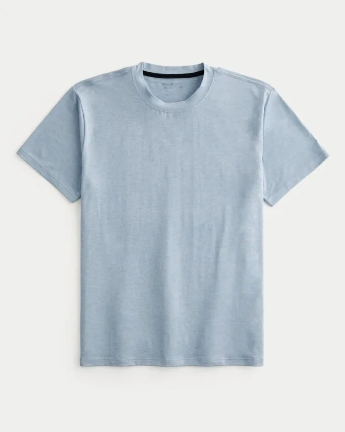 Avslappnad stretch-T-shirt Avslappnad stretch-T-shirt