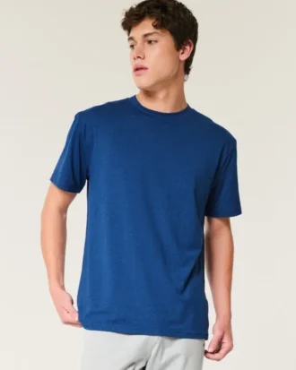 Avslappnad stretch-T-shirt
