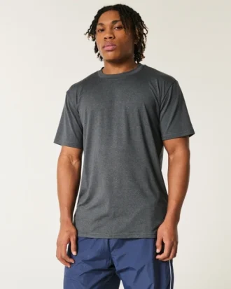 Avslappnad stretch-T-shirt