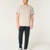 Avslappnad stretch-T-shirt