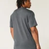 Avslappnad stretch-T-shirt