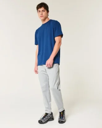 Avslappnad stretch-T-shirt
