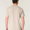 Avslappnad stretch-T-shirt