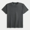 Avslappnad stretch-T-shirt