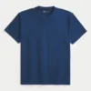 Avslappnad stretch-T-shirt