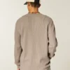 Avslappnad termisk Henley