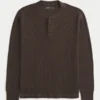 Avslappnad termisk Henley
