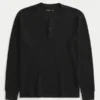 Avslappnad termisk Henley