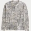 Avslappnad termisk Henley