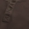 Avslappnad termisk Henley