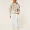 Avslappnade joggingbyxor i ribbad fleece Avslappnade joggingbyxor i ribbad fleece