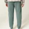 Avslappnade joggingbyxor i ribbad fleece Avslappnade joggingbyxor i ribbad fleece