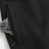Avslappnade joggingbyxor med ribbade ben Avslappnade joggingbyxor med ribbade ben