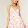 Babydoll-overall med öppen rygg