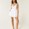 Babydoll-overall med öppen rygg