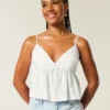 Babydoll-top med enkelt paisleymönster Babydoll-top med enkelt paisleymönster