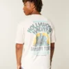 Baggy Cotton Hollywood Haunts Graphic Tee Baggy Cotton Hollywood Haunts Graphic Tee