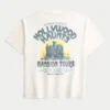 Baggy Cotton Hollywood Haunts Graphic Tee Baggy Cotton Hollywood Haunts Graphic Tee