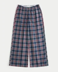 Baggy flanellbyxor