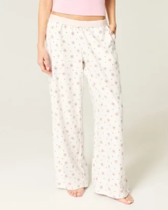Baggy flanellbyxor