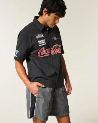 Baggy fotbollsshorts i midjehöjd