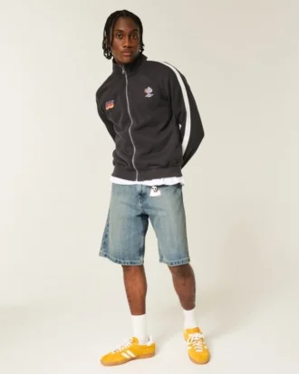 Baggy jeansshorts