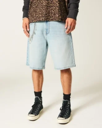 Baggy jeansshorts