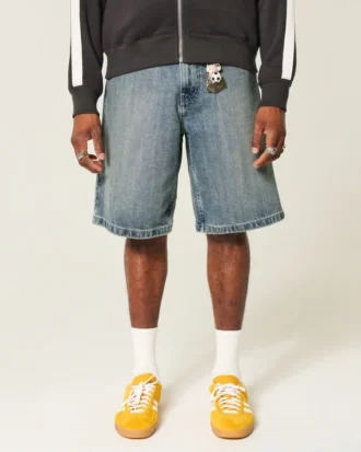 Baggy jeansshorts
