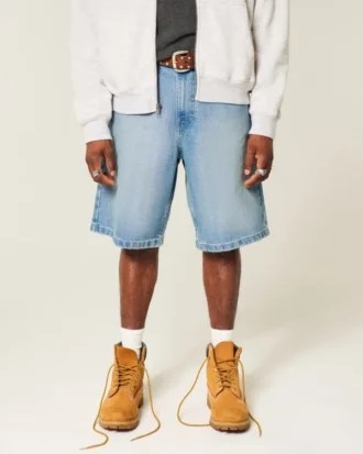 Baggy jeansshorts