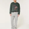 Baggy Painter Jeans med järnvägsränder Baggy Painter Jeans med järnvägsränder
