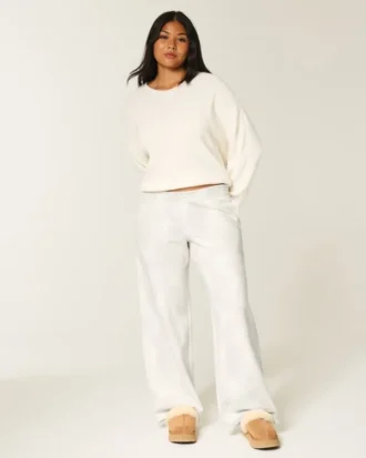 Baggy sweatpants med hjorttryck