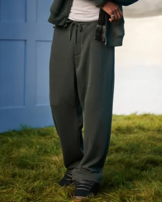 Baggy sweatpants med ormmotiv