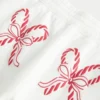 Baggy sweatpants med polkagris-motiv Baggy sweatpants med polkagris-motiv