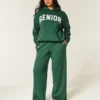 Baggy sweatpants med Senior-grafik Baggy sweatpants med Senior-grafik
