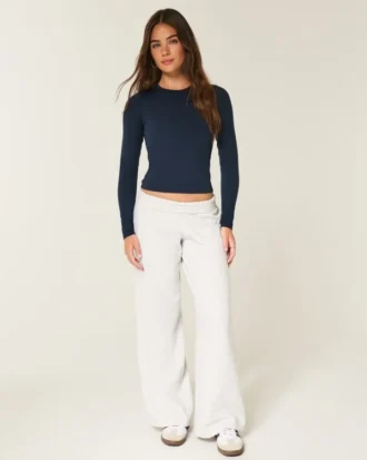 Baggy sweatpants med Senior-grafik