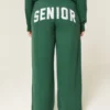 Baggy sweatpants med Senior-grafik Baggy sweatpants med Senior-grafik