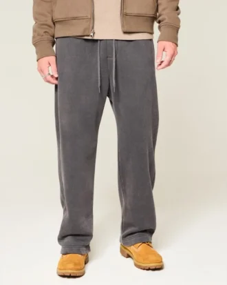 Baggy sweatpants med stjärngrafik