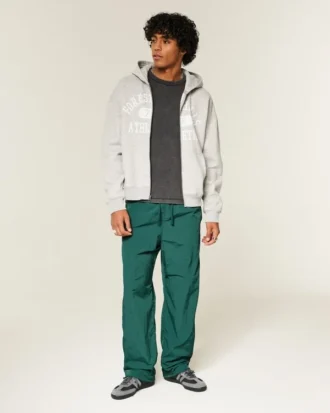 Baggy träningsbyxor